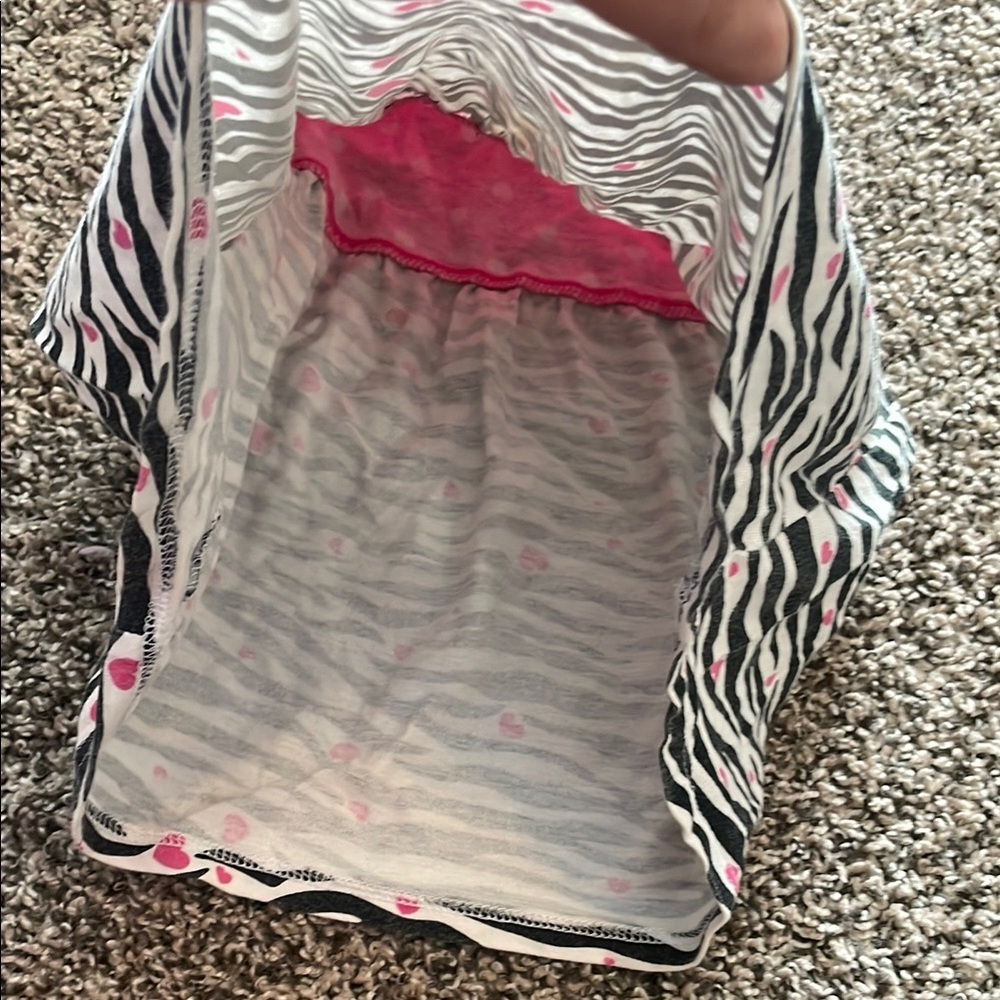 Jumping Beans Pink and Black Zebra Print Dress - Picture 7 of 9